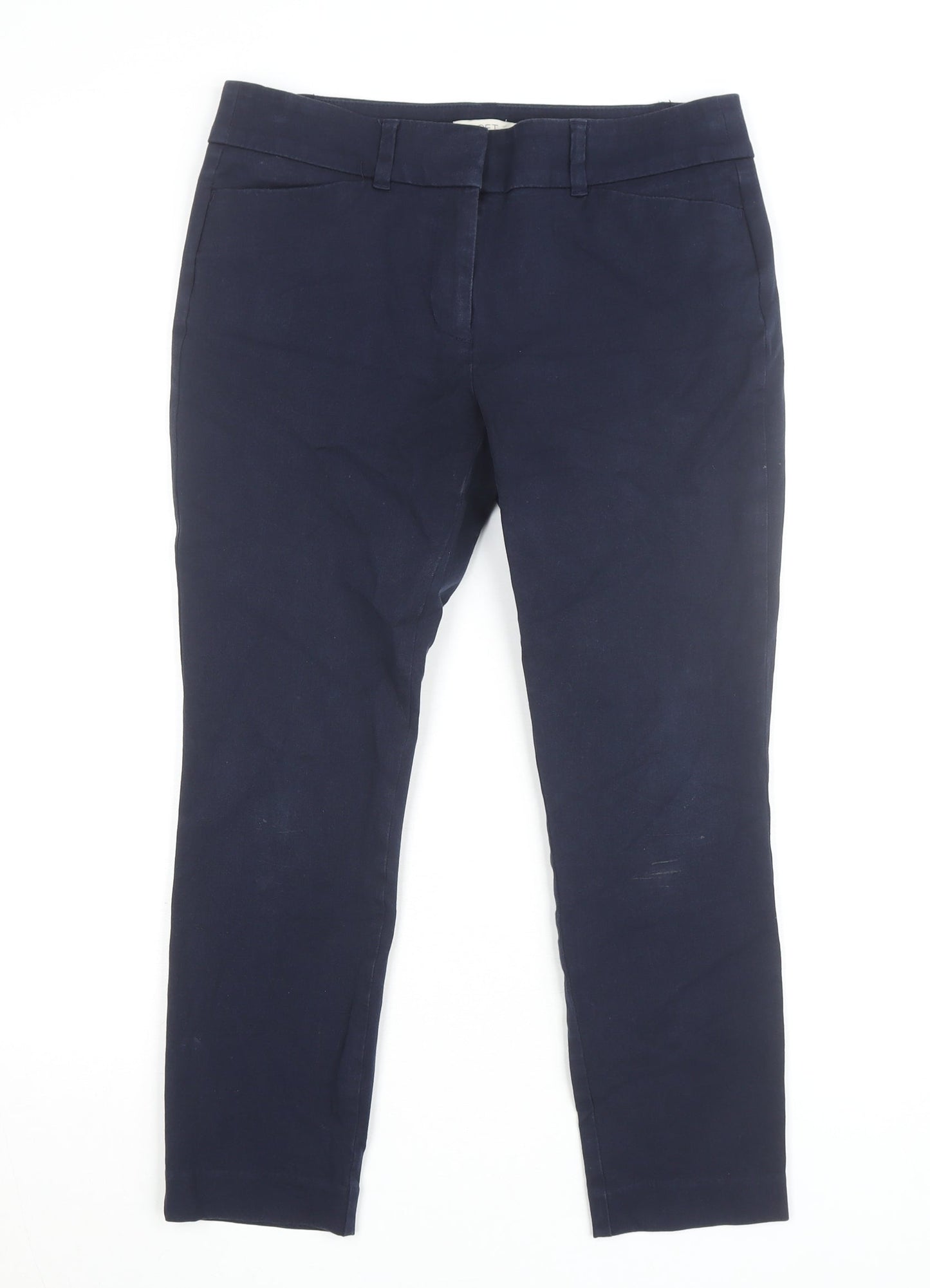 LOFT Outlet Women's Navy Blue Petite Skinny Ankle Trousers Size 6