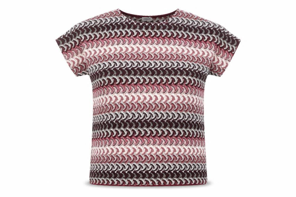 Gerry Weber Women’s Multicoloured Knit Short Sleeve Blouse Size 14