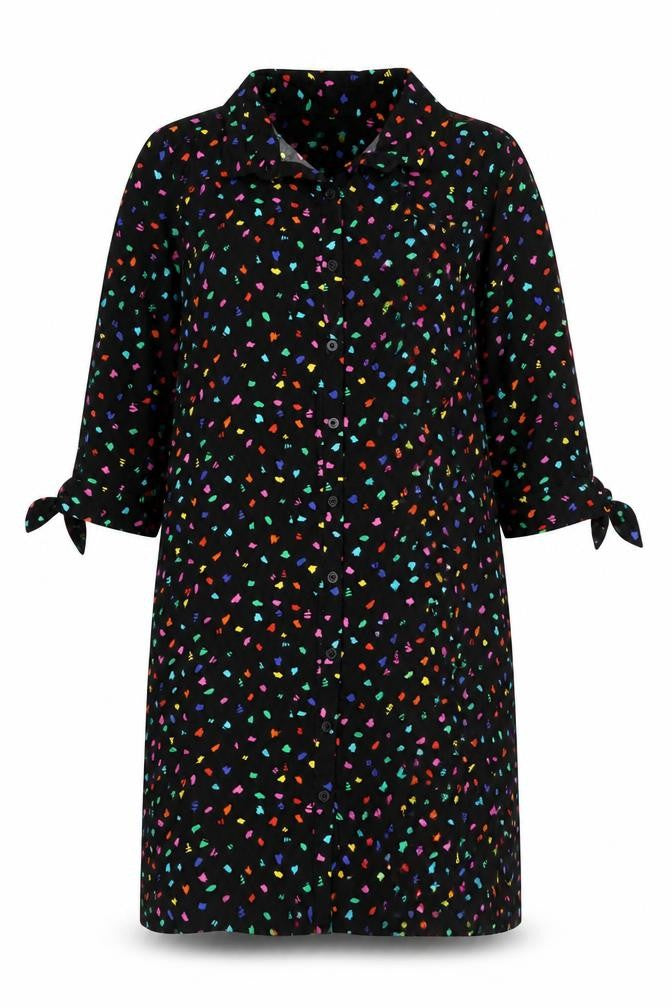 Dancing Leopard Women's Multicoloured Shirt Dress Size 10