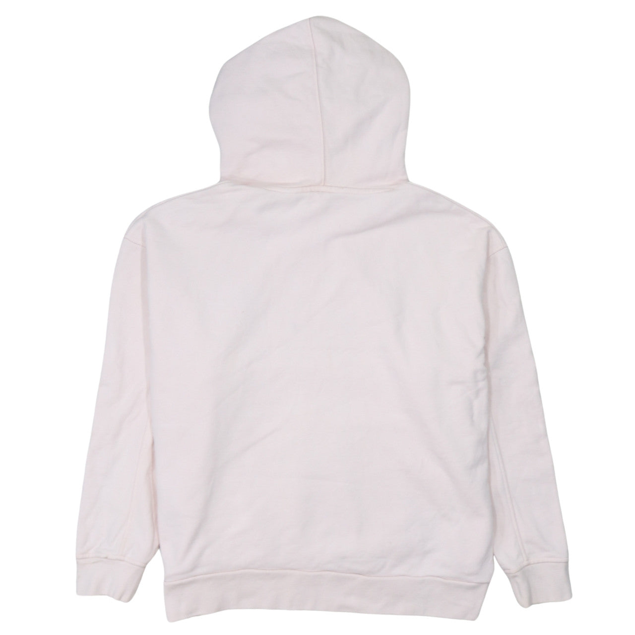 Levi's Womens Pink Pullover Hoodie Medium Relaxed Fit Cotton
