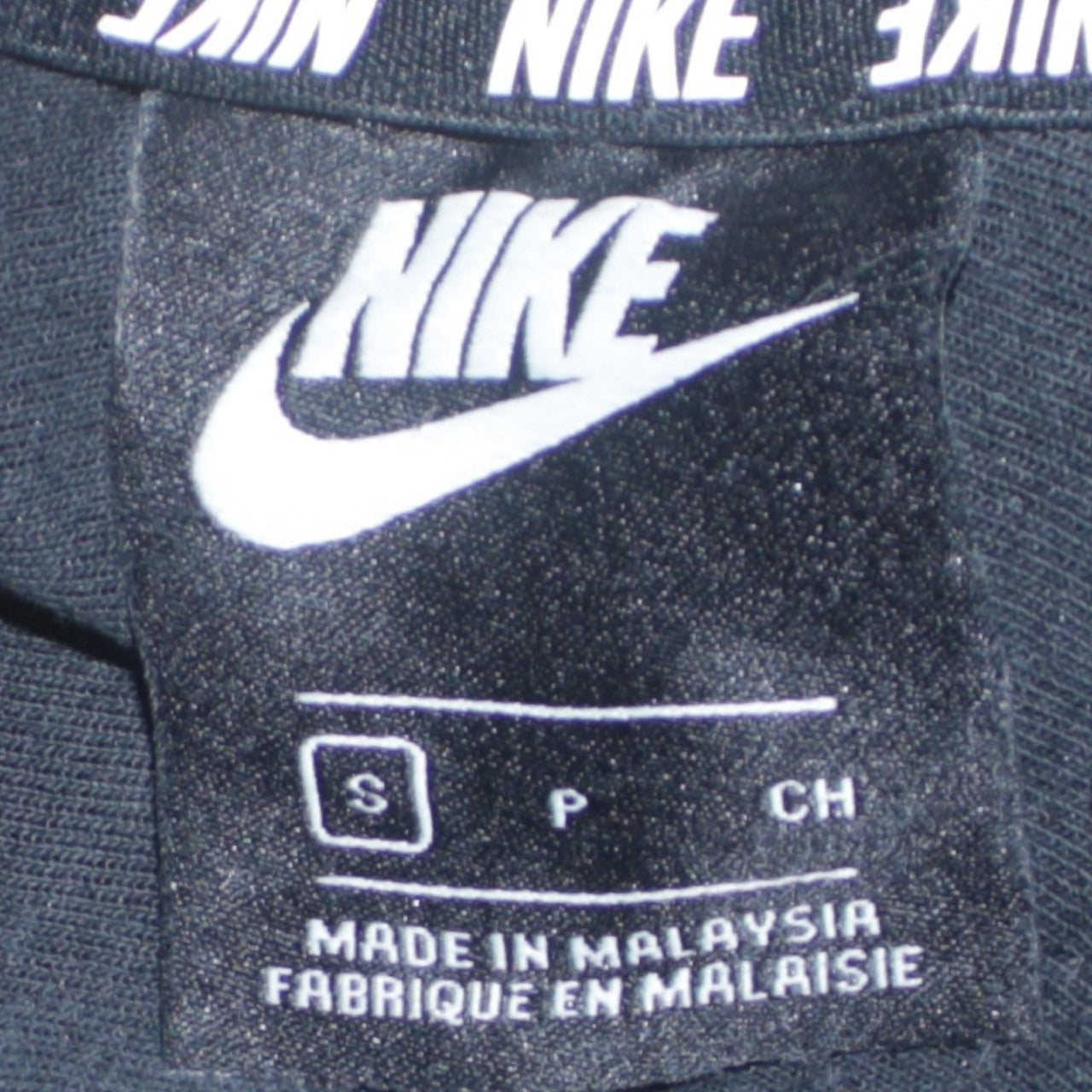 Nike Women Black Small Pullover Hoodie Sweatshirt Cotton Blend