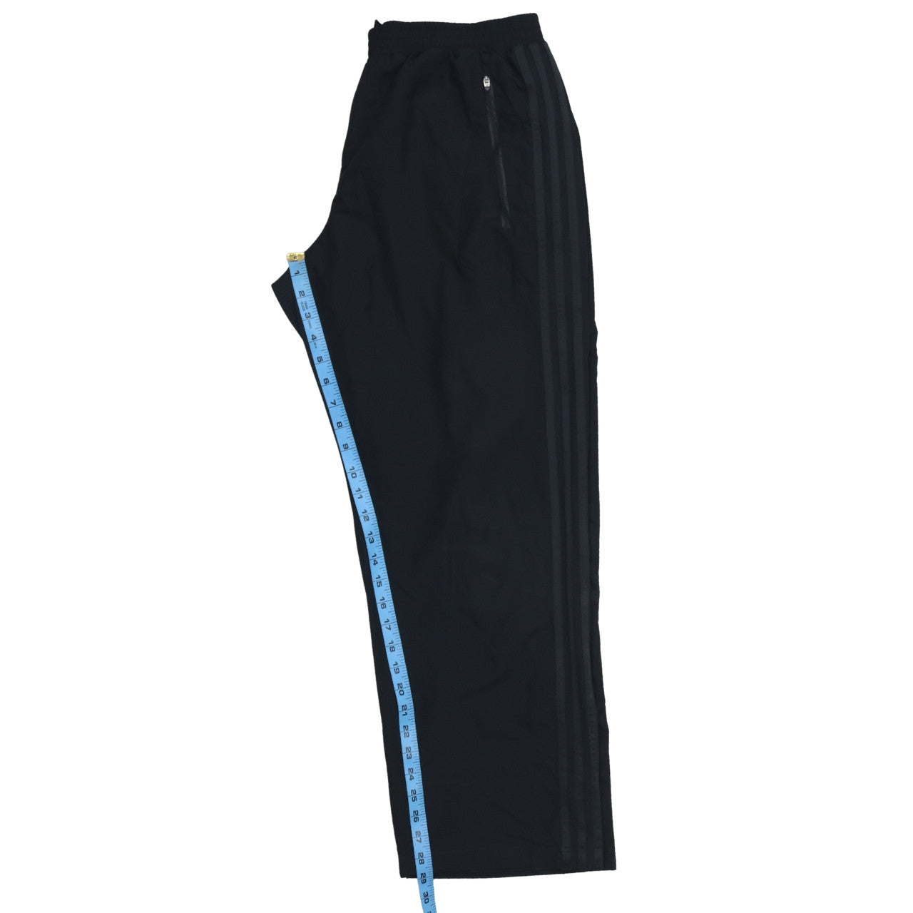 Adidas Women Black L Jogger Sweatpants with Pockets