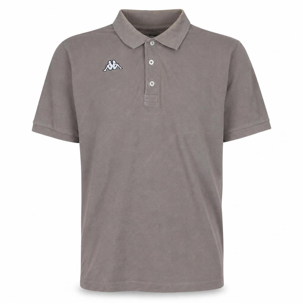 Kappa Men's Brown Cotton Polo Shirt XL Regular Fit Short Sleeve