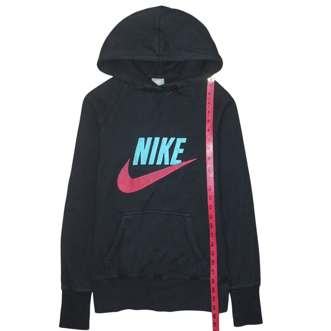Nike Men's Black Pullover Hoodie M Graphic Logo Sportswear