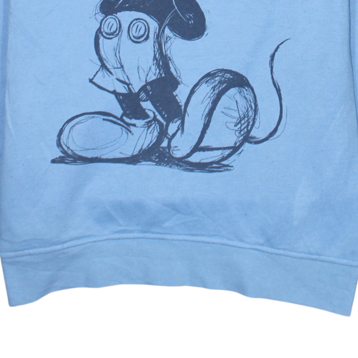 Disney Primark Women Blue 2XS Pullover Hoodie with Mickey Print