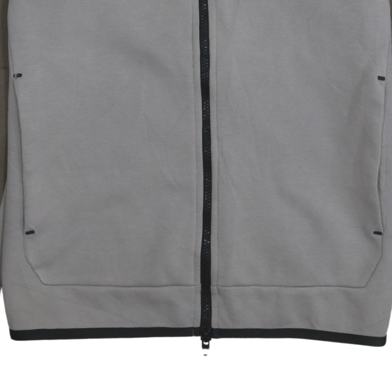 Nike Men's Brown Full Zip Hoodie Size S Regular Fit Sportswear