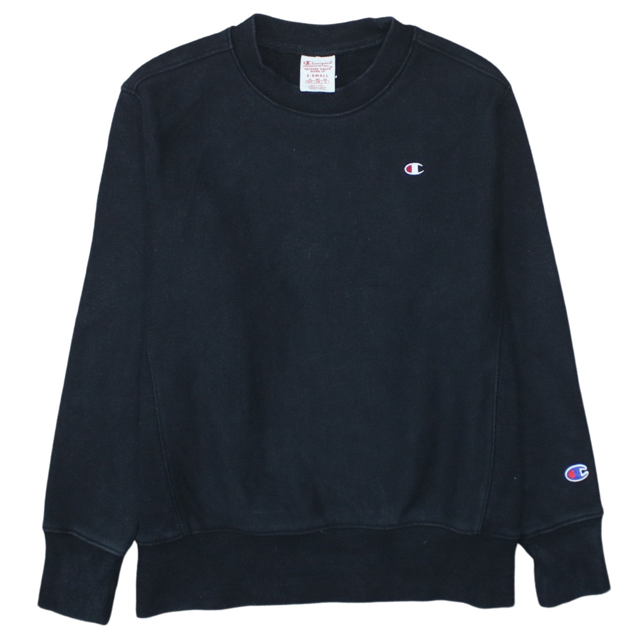 Champion Men's Black XS Reverse Weave Pullover Sweatshirt