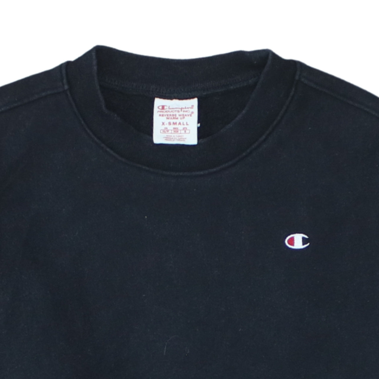 Champion Men's Black XS Reverse Weave Pullover Sweatshirt
