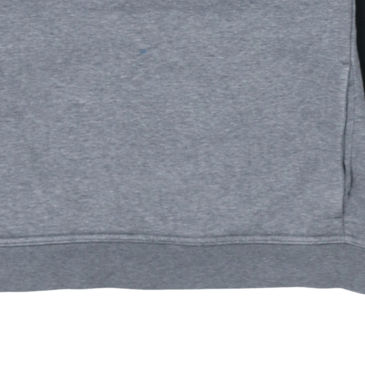 Nike Men Grey Black Air Logo Crew Neck Pullover Sweatshirt Size S