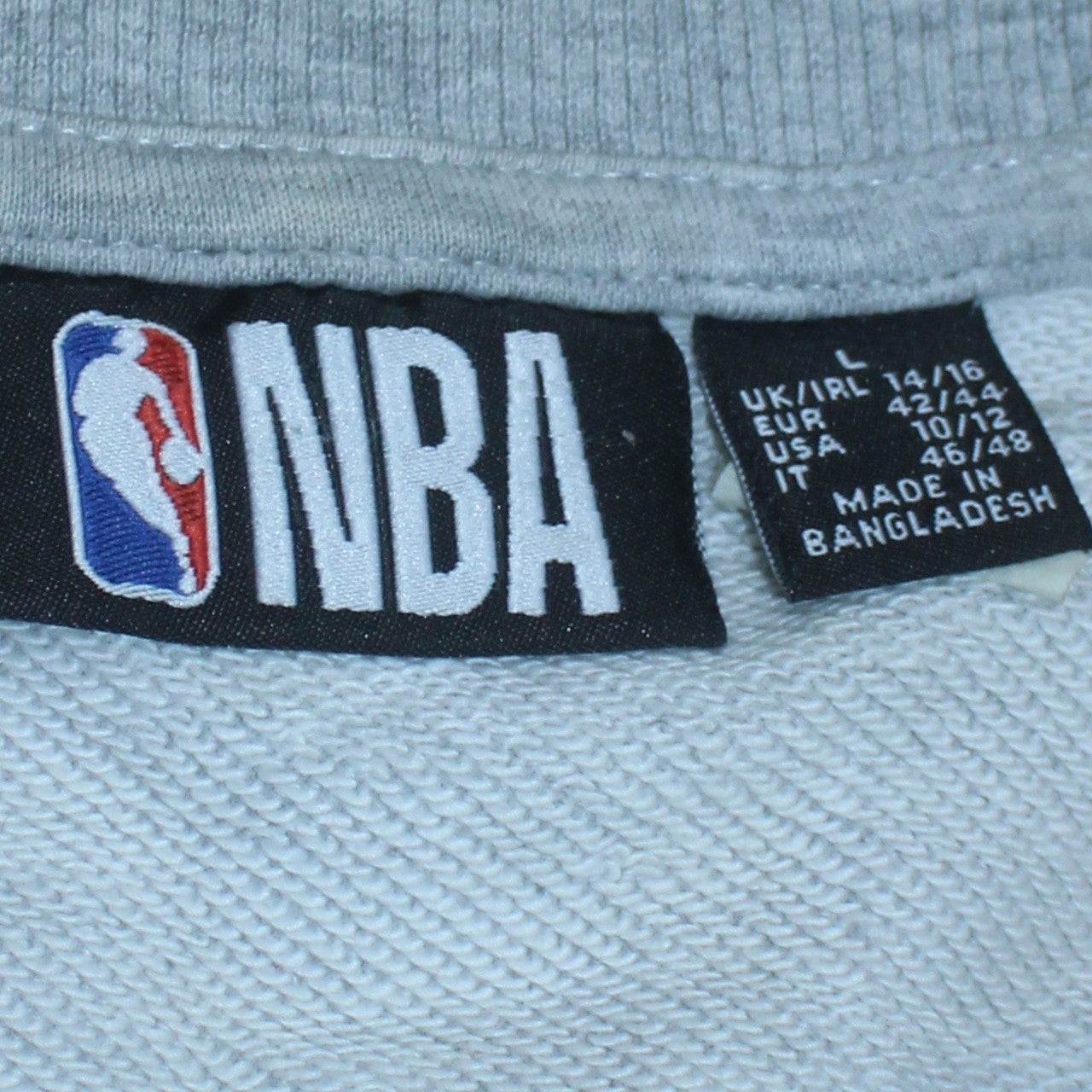 NBA Los Angeles Lakers Womens Grey Crew Neck Pullover Sweatshirt L