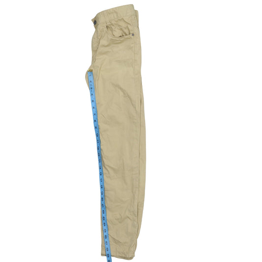Hugo Boss Boys Beige Slim Fit Cotton Chino Trousers 14 Years