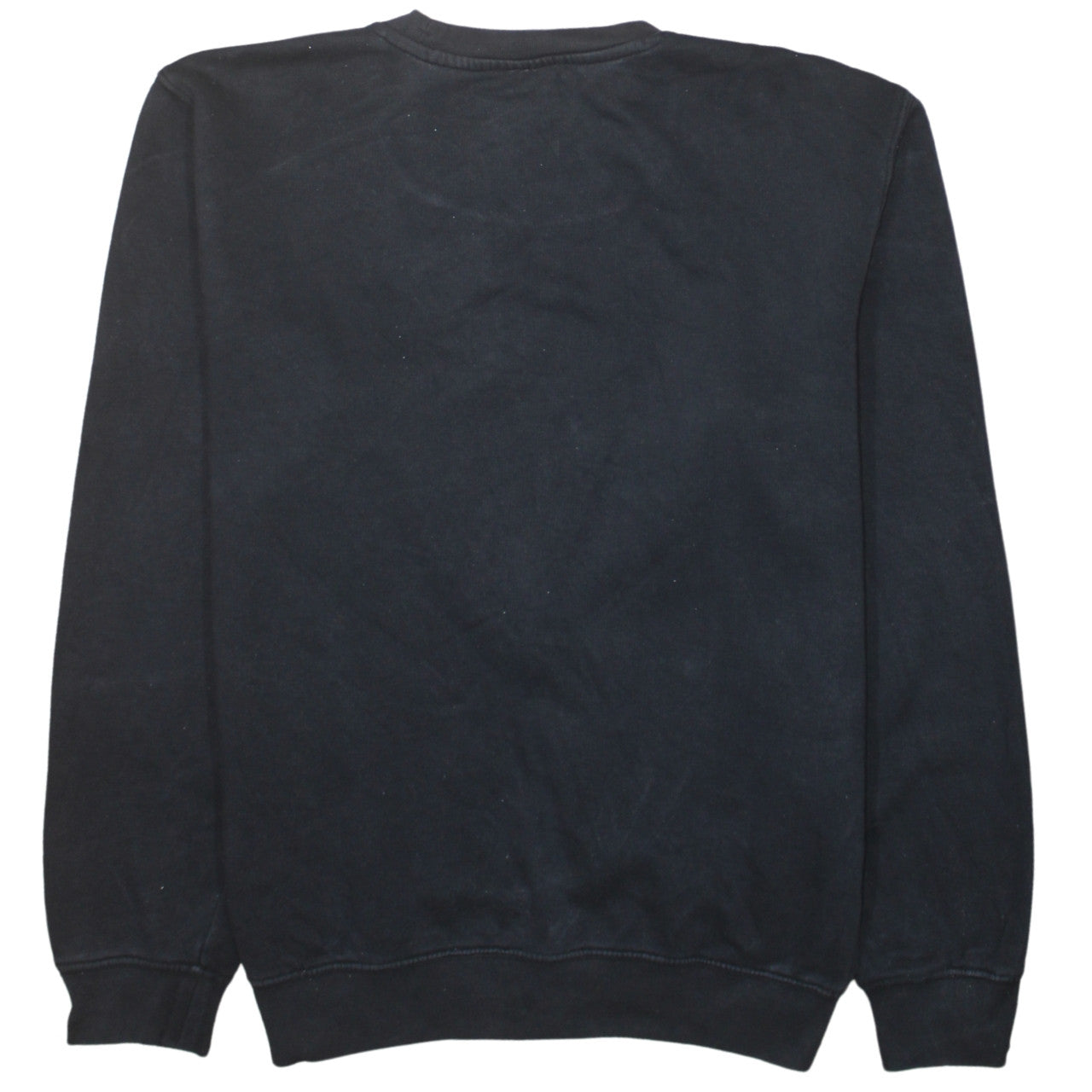 Champion Men's Black Medium Crew Neck Logo Sweatshirt