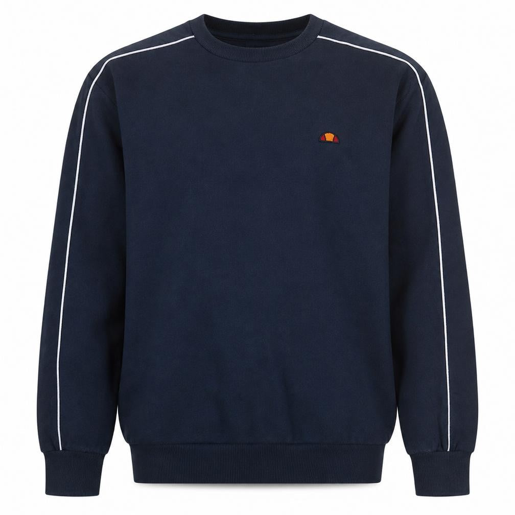 Ellesse Men's Blue Crew Neck Pullover Sweatshirt Size M