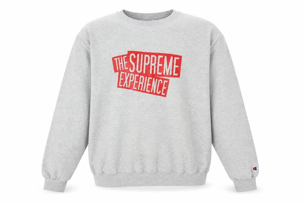Champion Men's Grey XL Pullover Sweatshirt The Supreme Experience Graphic