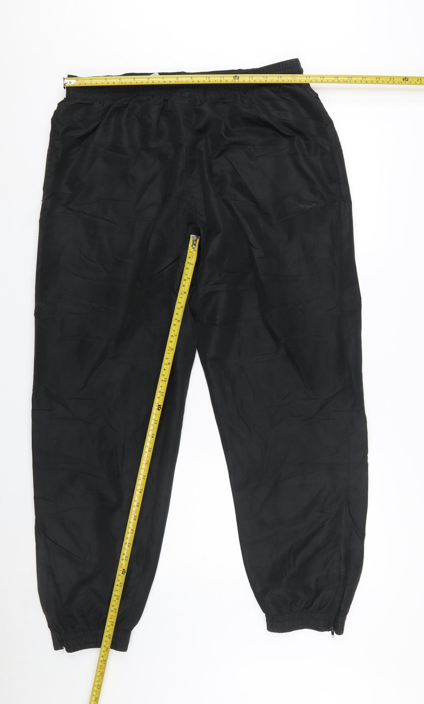 Umbro Men's Black 2XL Jogger Trousers with Ankle Zip