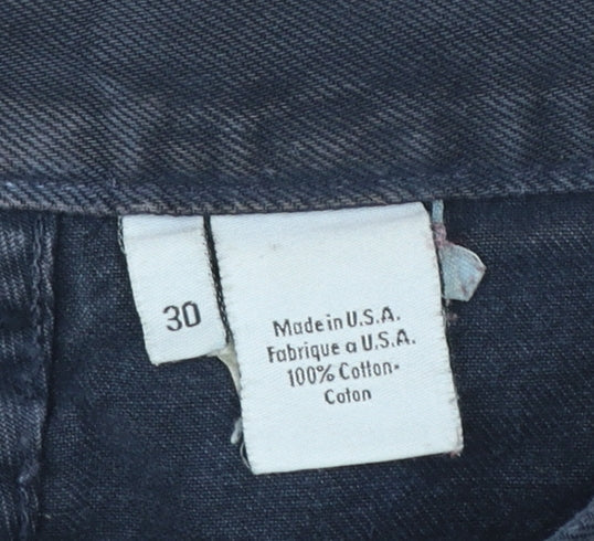 Calvin Klein Men Blue Straight Denim Jeans Size 30 Regular Fit