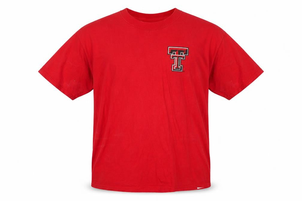Champion Men’s Red Texas Tech University Graphic T-Shirt Size L