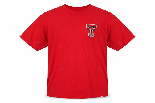 Champion Men’s Red Texas Tech University Graphic T-Shirt Size L