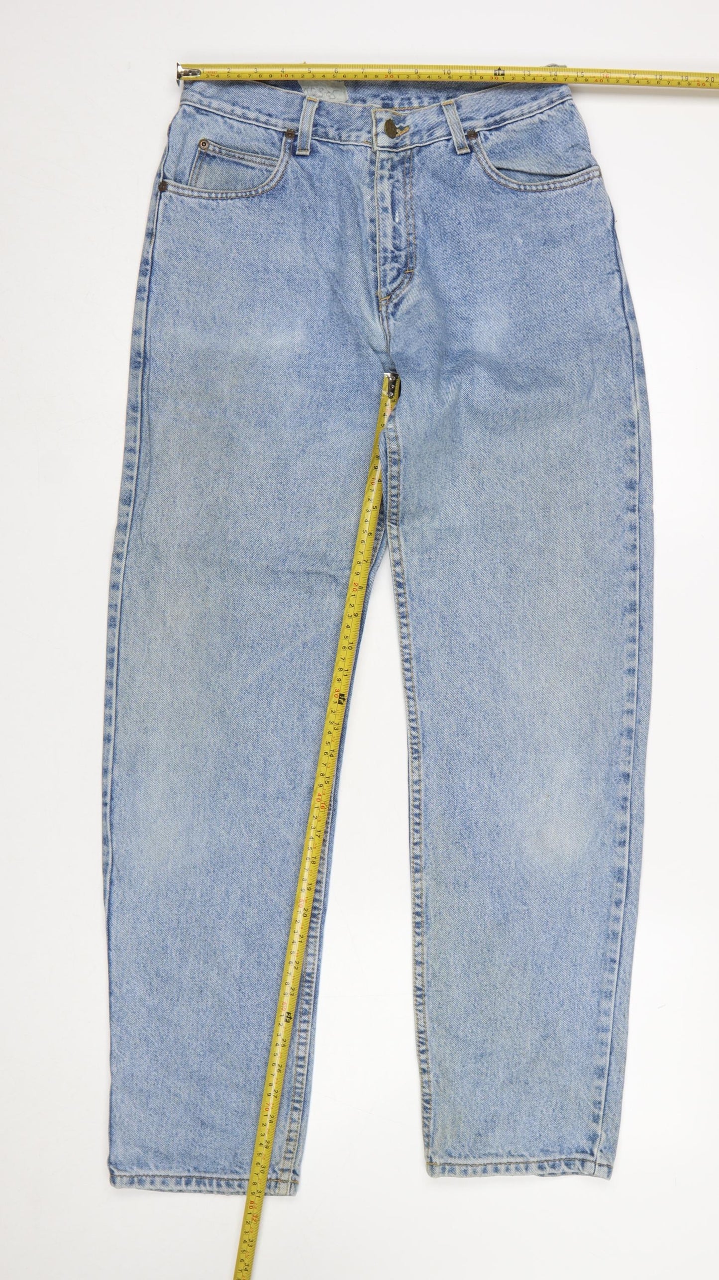 Lee Men's Blue Regular Fit Denim Jeans 32W 32L Retro Style