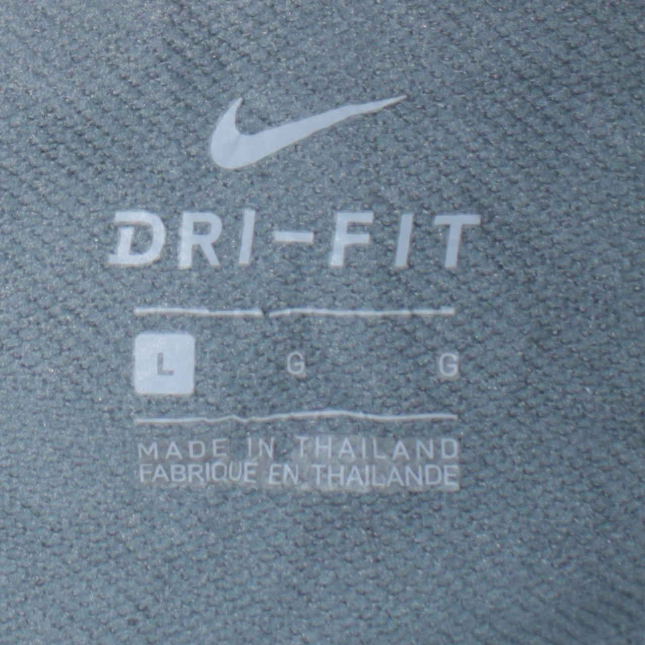 Nike Womens Grey Dri-FIT Pullover Hoodie Size L Long Sleeve