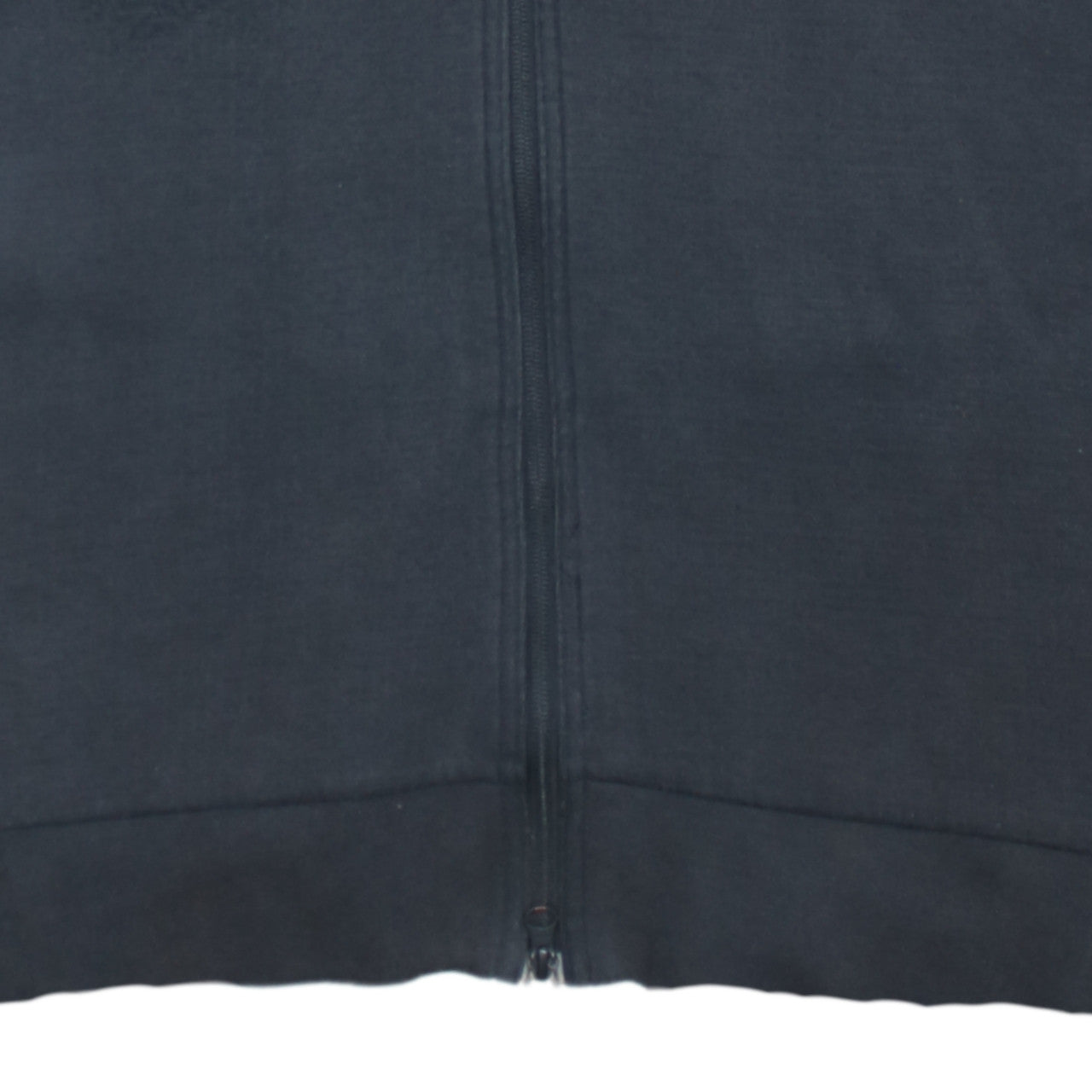 Adidas Women Black XS Full Zip Hooded Longline Sweatshirt Dress