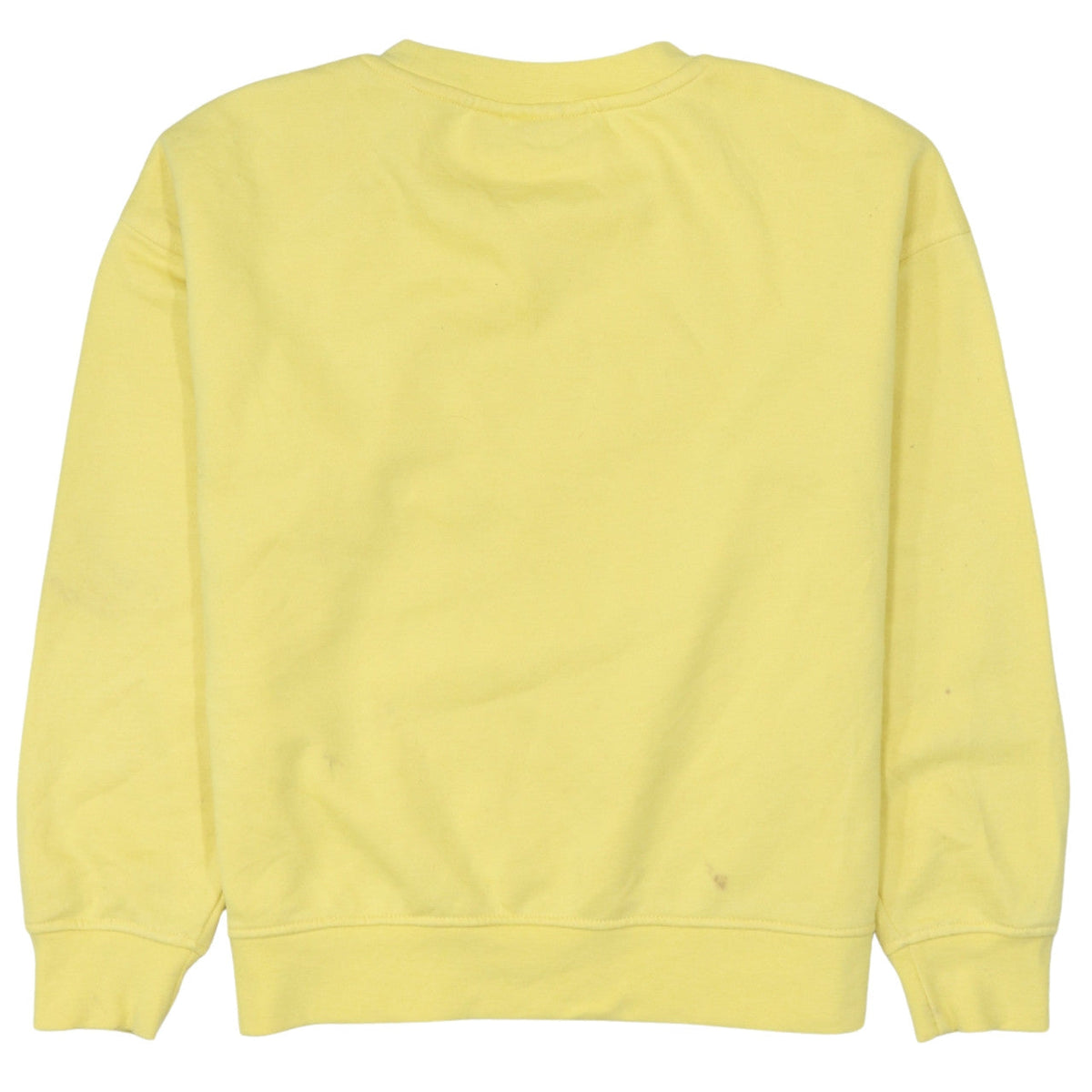 Brand and care label for Primark Looney Tunes Women's Yellow Tweety Crew Neck Sweatshirt XS
