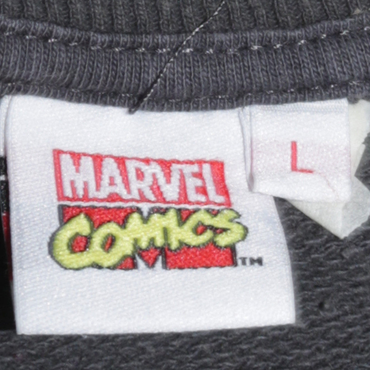 Cedarwood State Men’s Grey Captain America Comic Sweatshirt L