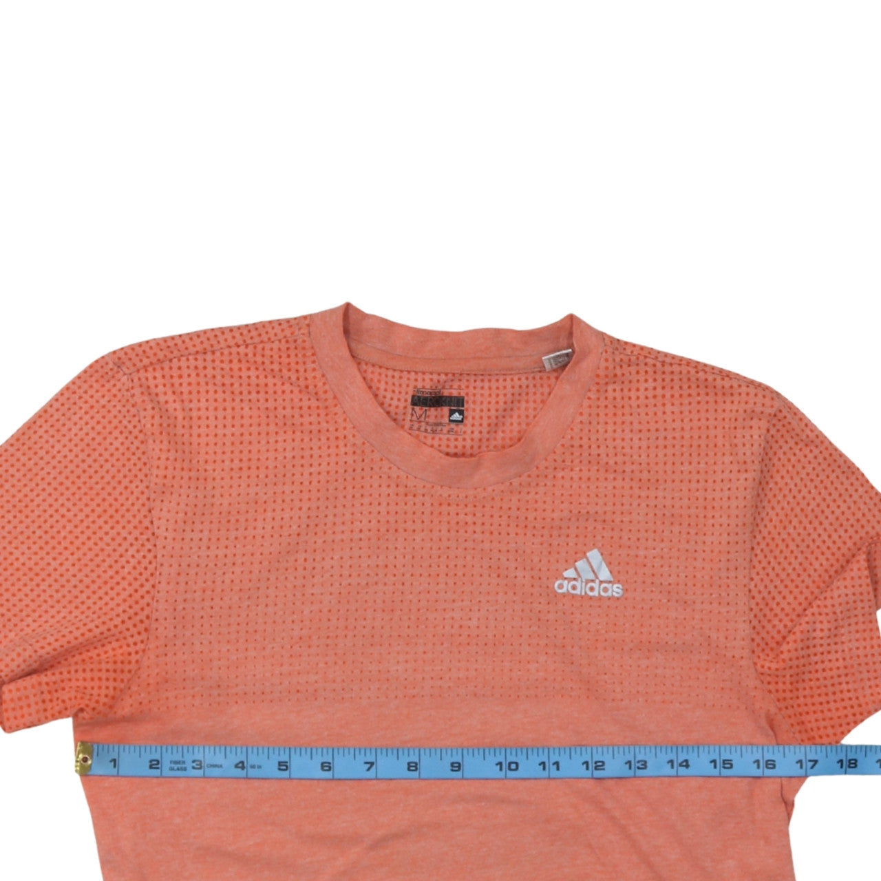 Adidas Womens Orange Aeroknit Climalite T-Shirt Size M