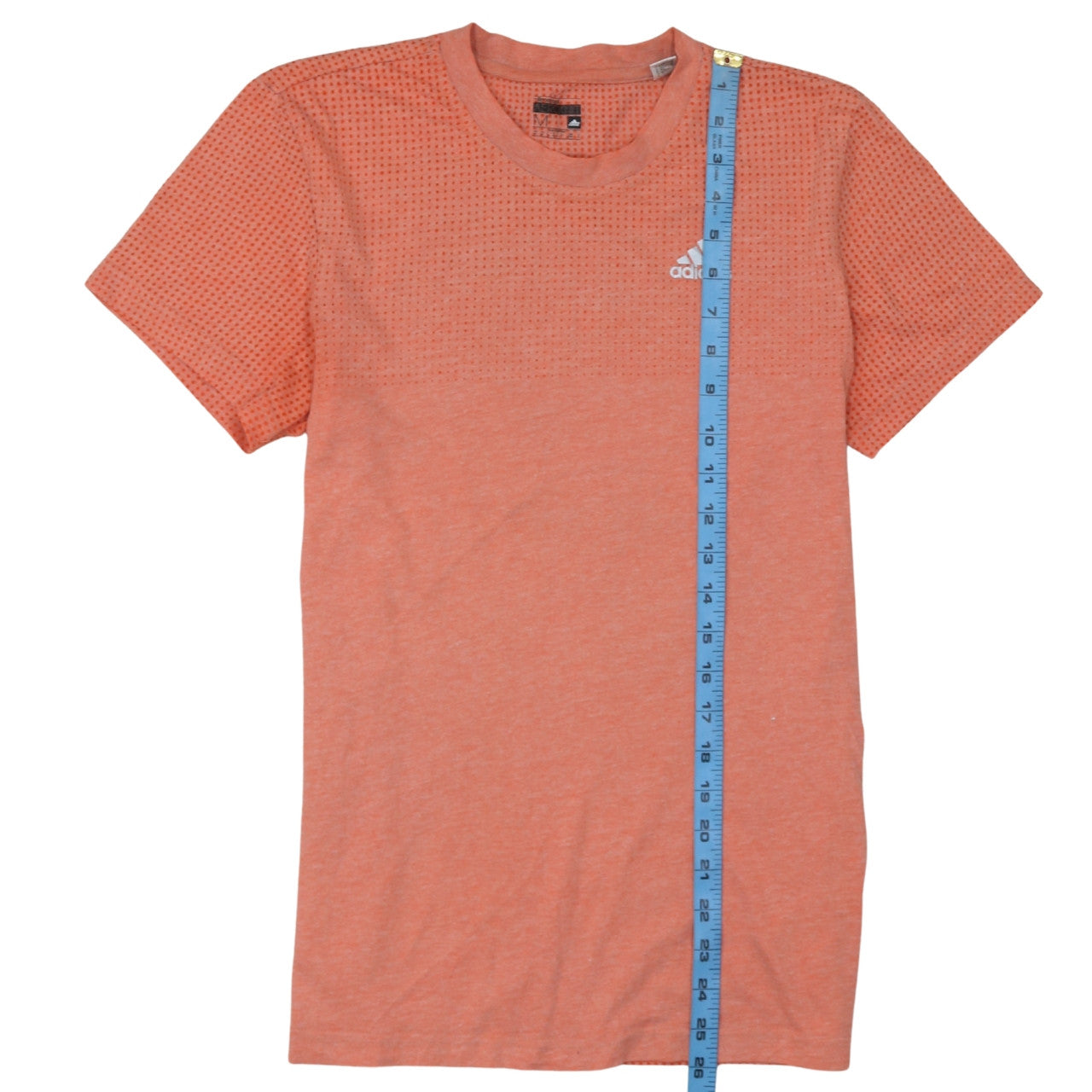 Adidas Womens Orange Aeroknit Climalite T-Shirt Size M