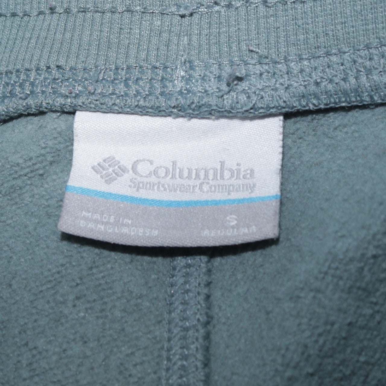 Columbia Men's Blue Fleece Jogger Sweatpants Size S Regular Fit