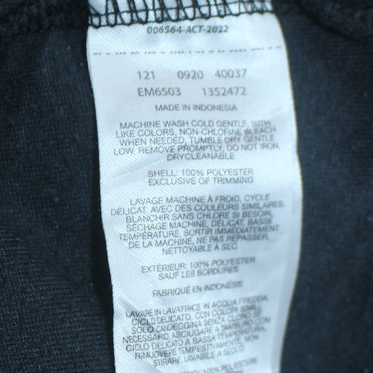 Columbia Women Black L Fleece 1/4 Zip Pullover Sweatshirt
