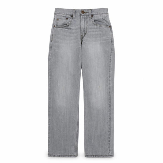 Levi's Girls Grey 514 Slim Straight Jeans 14 Years Cotton Denim
