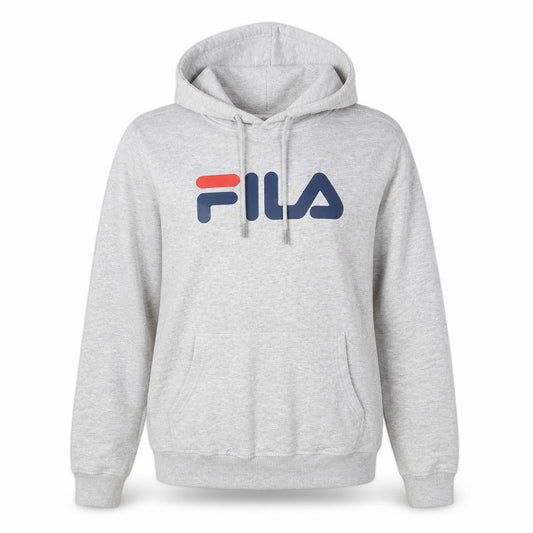 Fila Womens Grey XS Pullover Hoodie with Logo Print