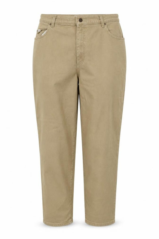 Lee Women's Beige Straight Leg Jeans Size 20W Plus Mid Rise Denim