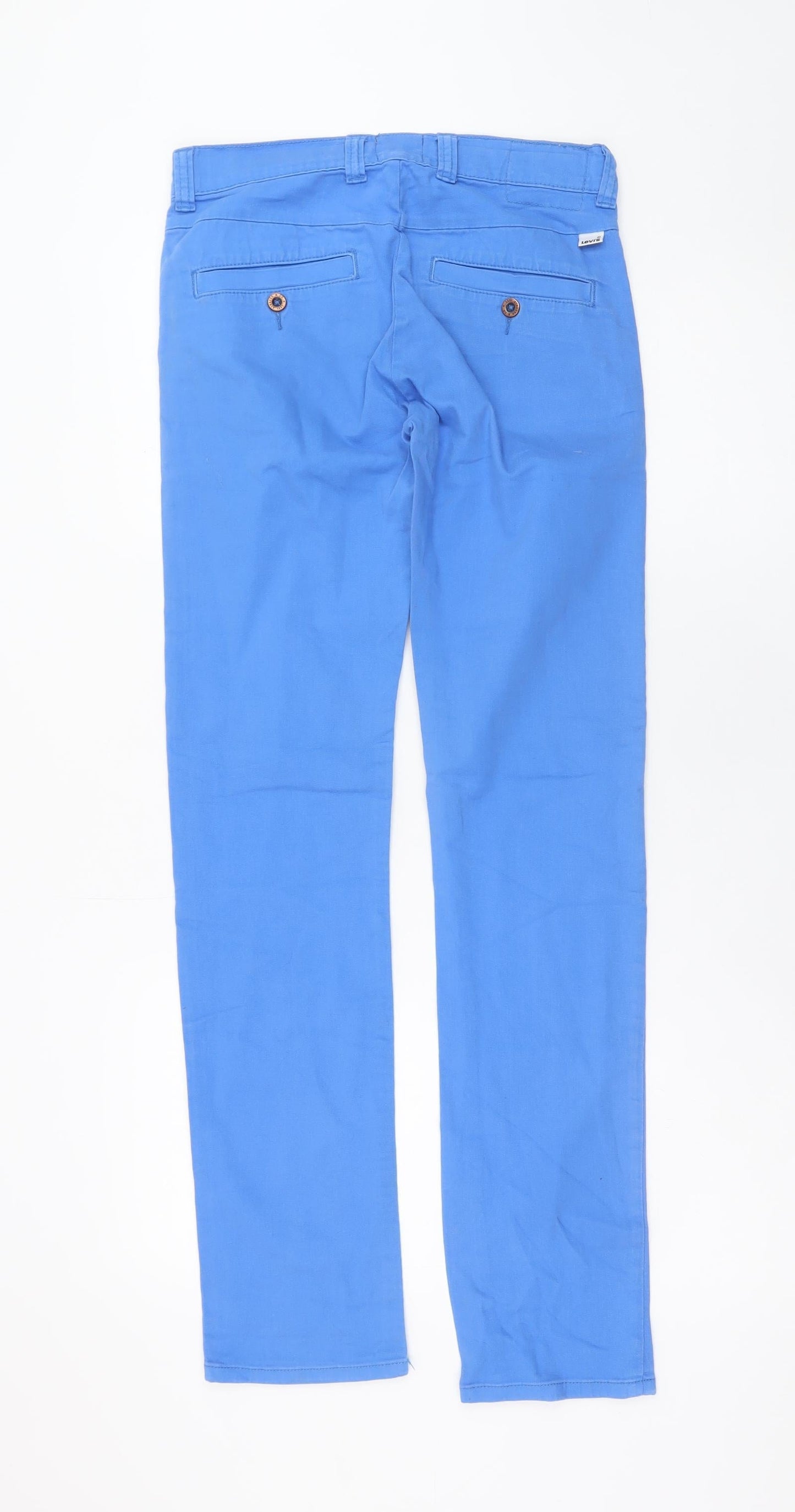 Levi’s Women Blue Straight Regular Fit Stretch Jeans Size 14