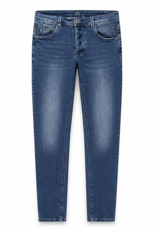 EJ DNM Men's Blue Slim Fit Stretch Denim Jeans Size 30R