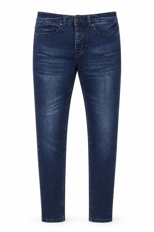 Kingpin Men's Blue Skinny Jeans Size 30R Slim Fit Denim
