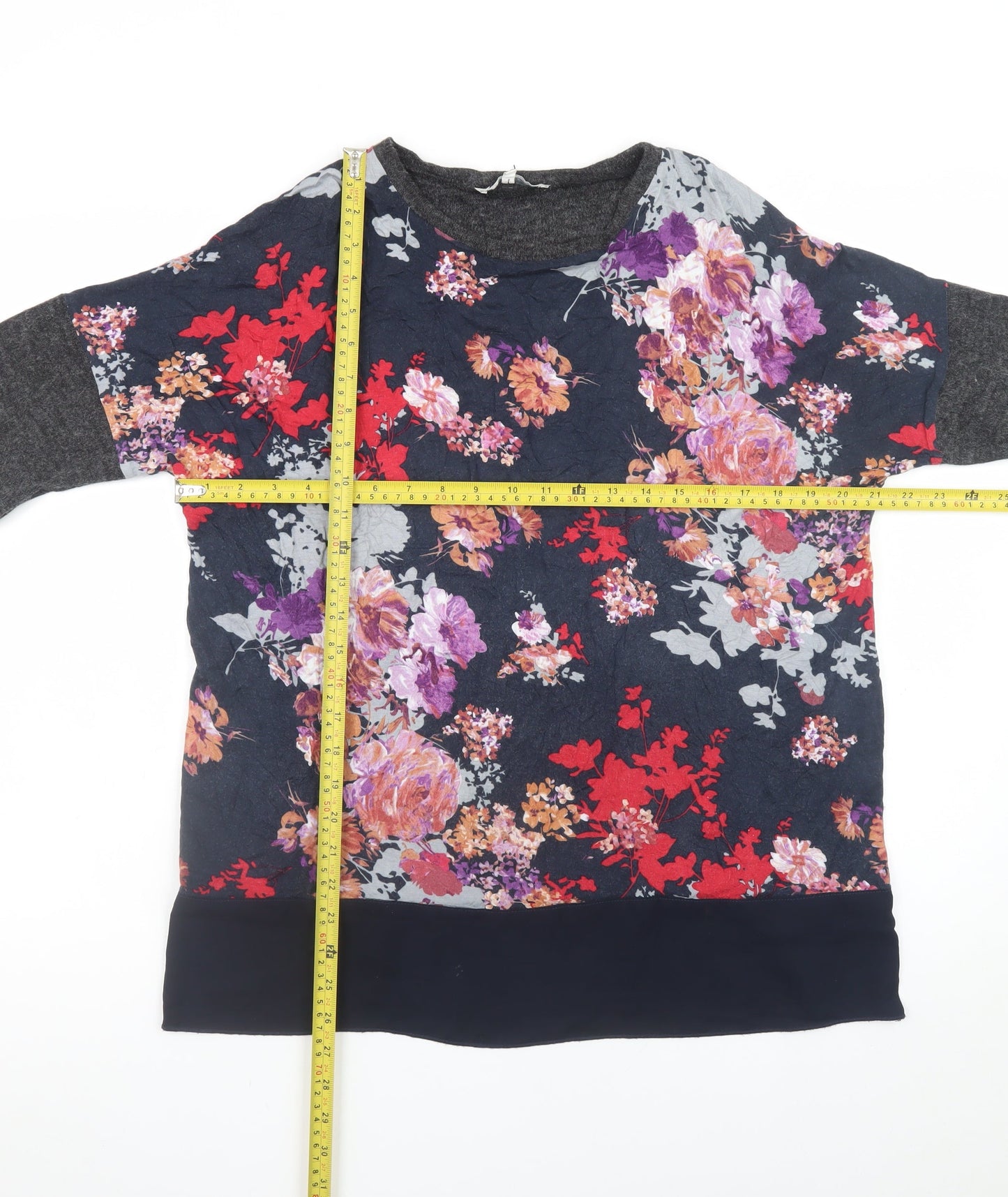 Lakeland Womens Multicoloured Floral Tunic Blouse M