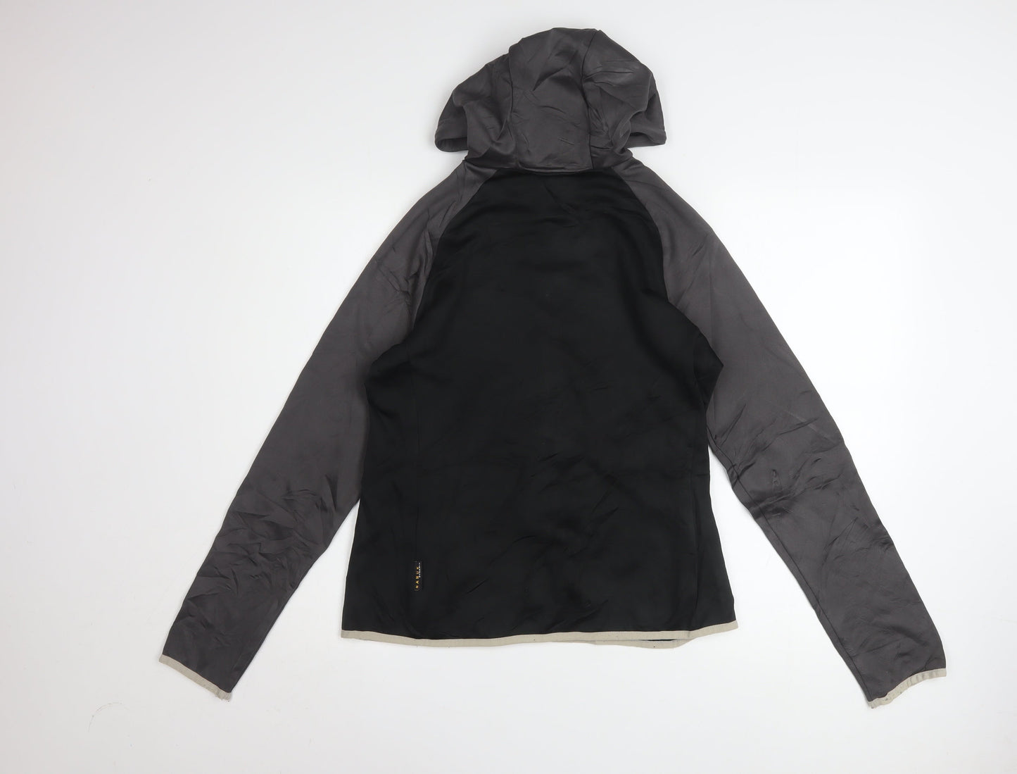 Jack Wolfskin Women Black Softshell Windbreaker Jacket UK 12