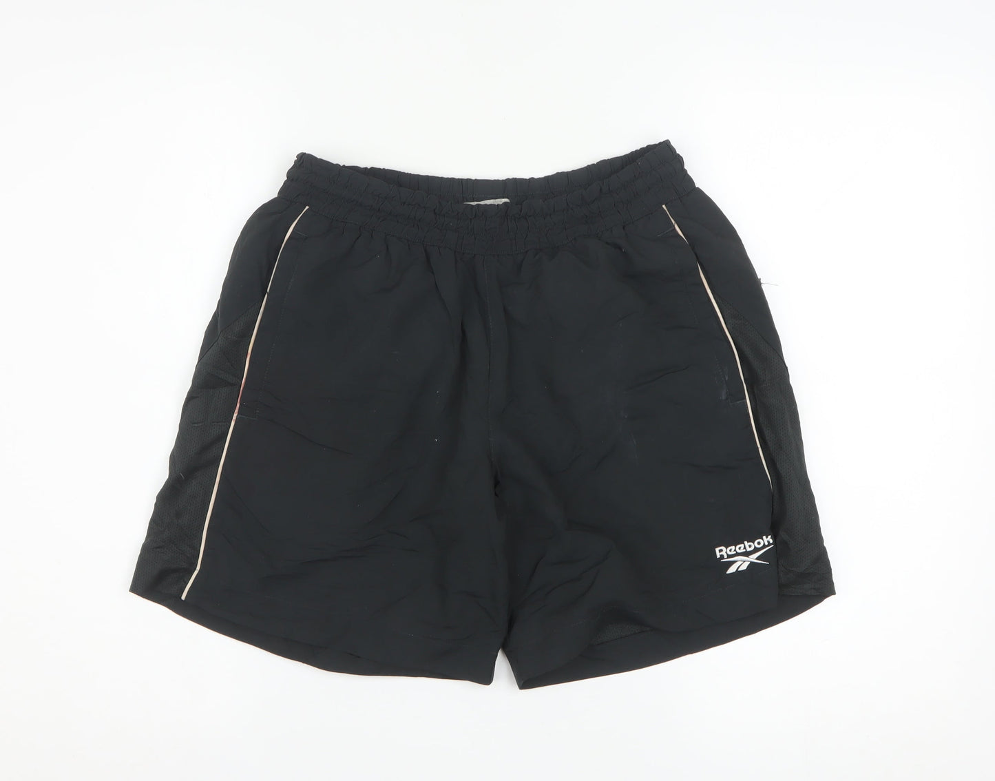 Reebok Men's Black M Athletic Gym Training Shorts