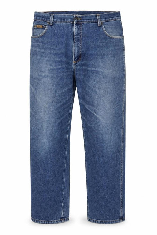 Wrangler Men Blue Straight Regular Fit Denim Jeans W40 L32