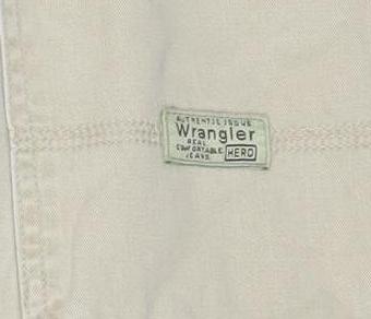 Wrangler Men's Beige Cargo Trousers 32W 34L Cotton Workwear Pants