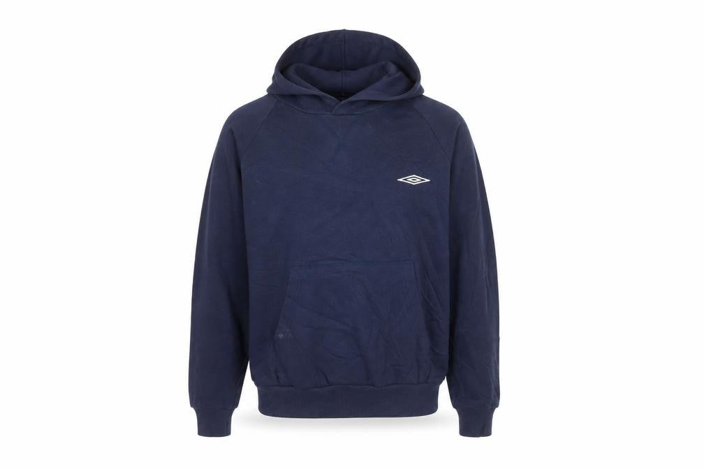 Umbro Men's Blue Pullover Hoodie Size S Fleece Sportswear
