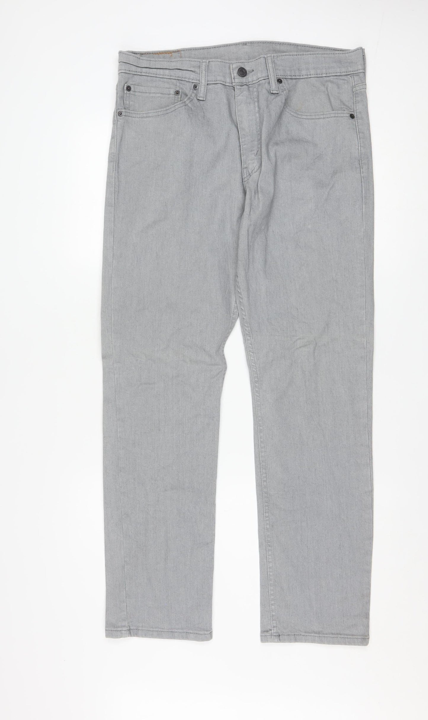 Levi Strauss & Co. Men’s Grey 511 Slim Fit Denim Jeans W34 L30