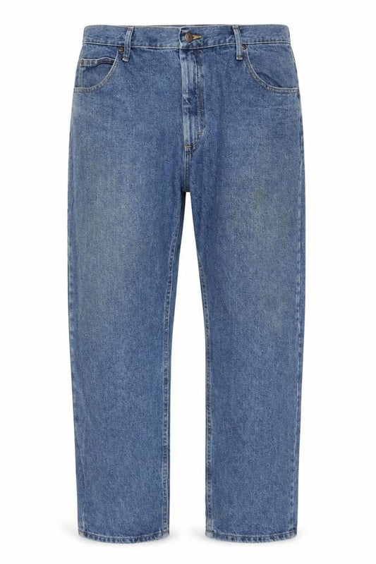 Wrangler Men's Blue 40x30 Straight Regular Denim Jeans