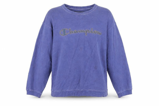 Champion Women Purple Small Crew Neck Pullover Sweatshirt
