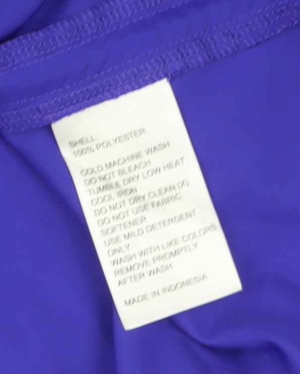 adidas Men’s Blue ClimaProof 1/2 Zip Pullover Sweatshirt L