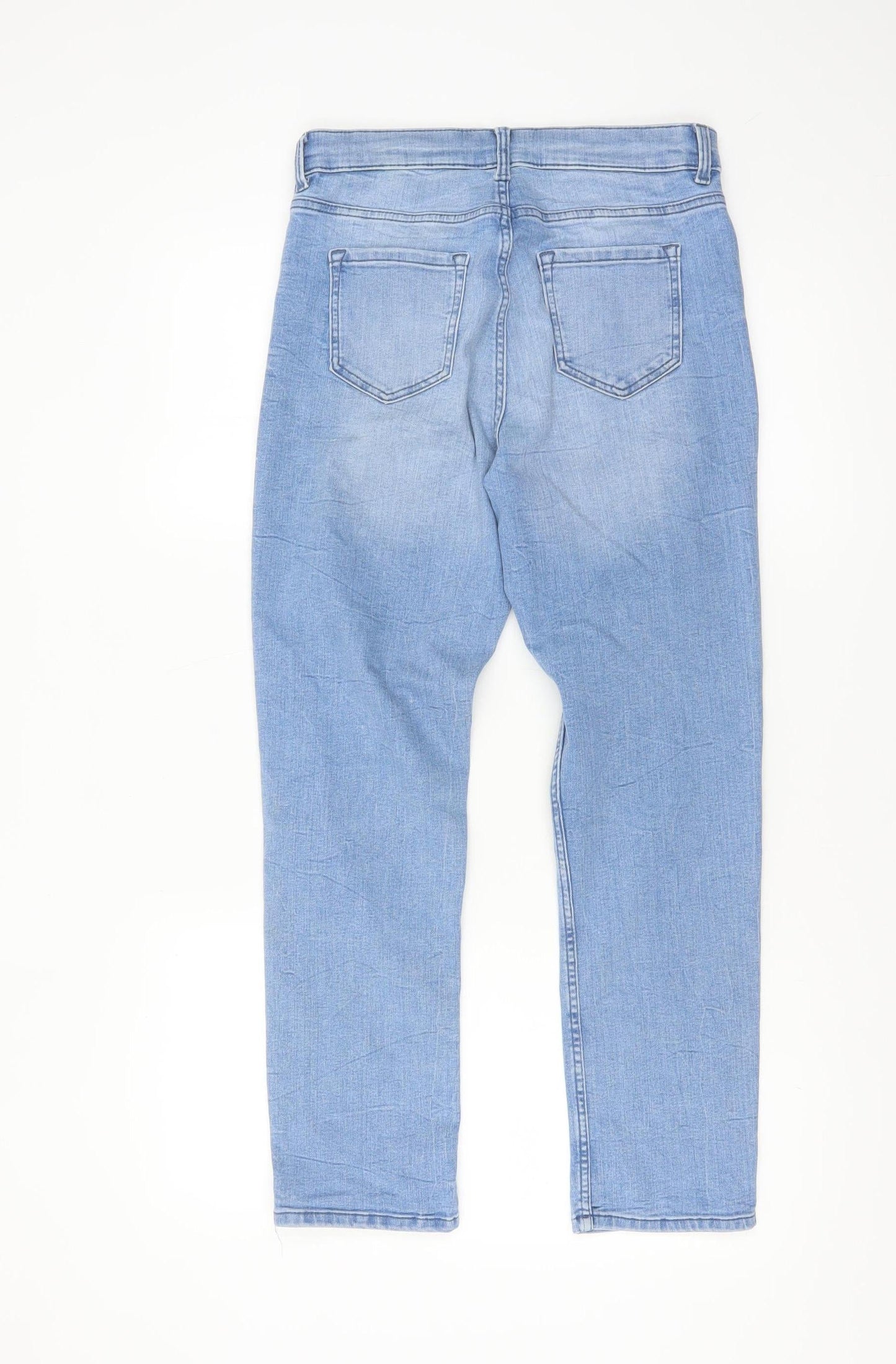 Marks and Spencer Women’s Blue Slim Jeans Size 10 Short Stretch Denim