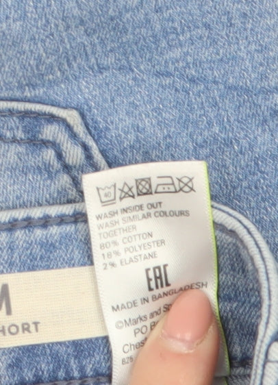 Marks and Spencer Women’s Blue Slim Jeans Size 10 Short Stretch Denim