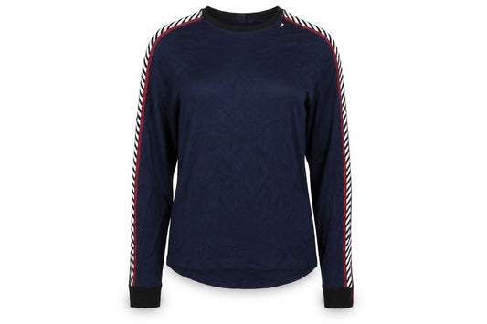 Helly Hansen Women Blue Long Sleeve Crew Neck Active T-Shirt Size S